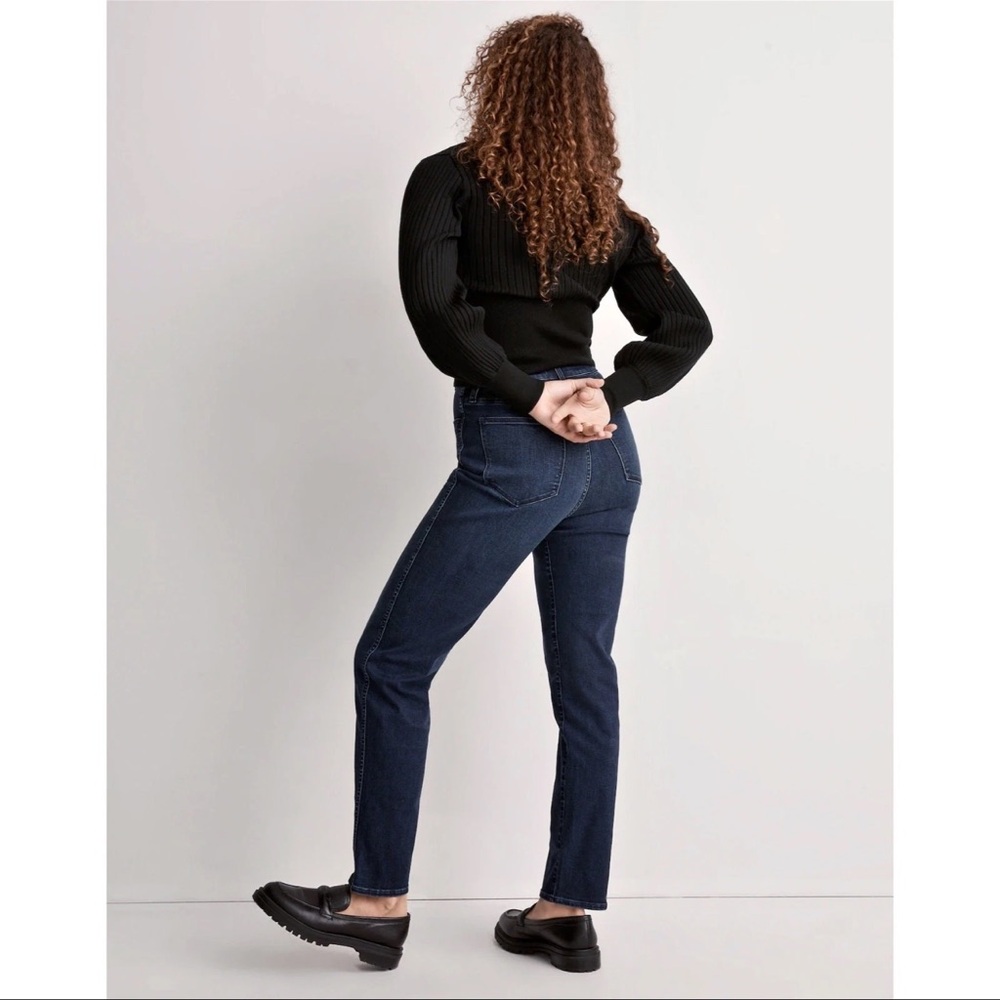 Madewell Roadtripper Stovepipe Lyocell Casual Crop Ankle Denim Jeans 27P - Picture 3 of 15